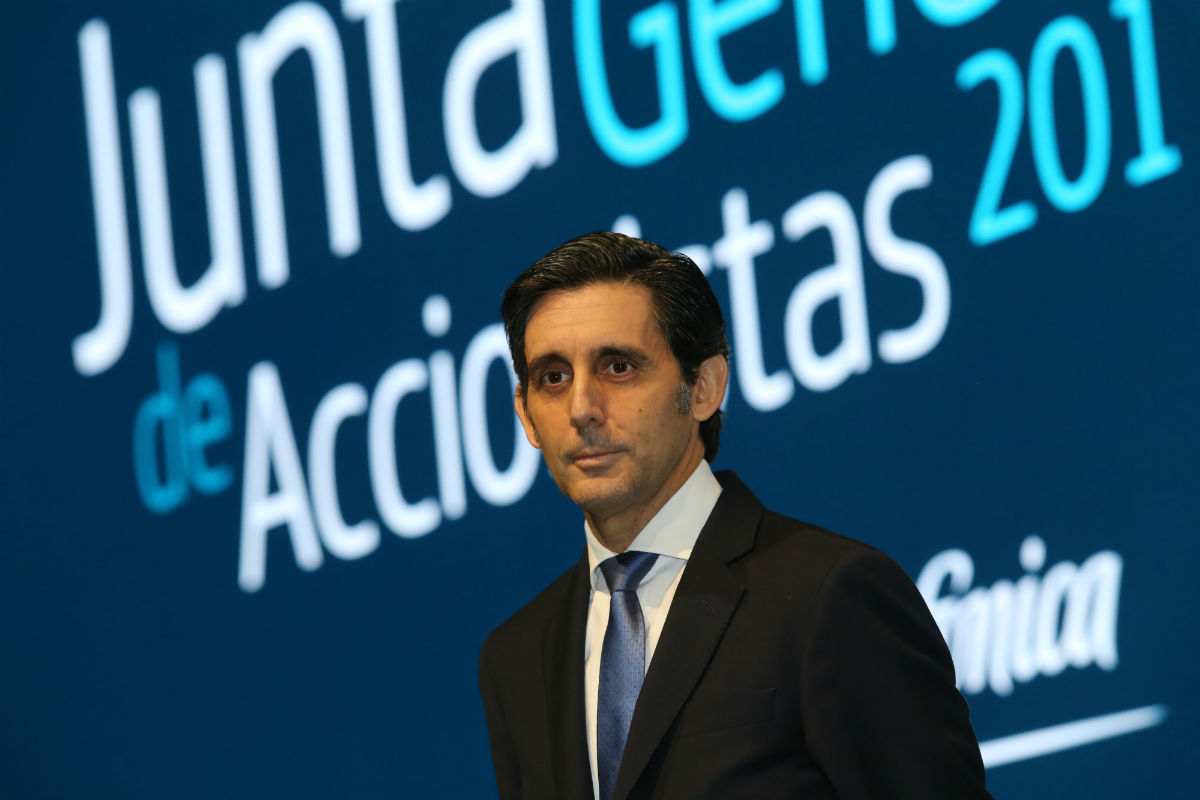 José María Álvarez-Pallete, presidente de Telefónica