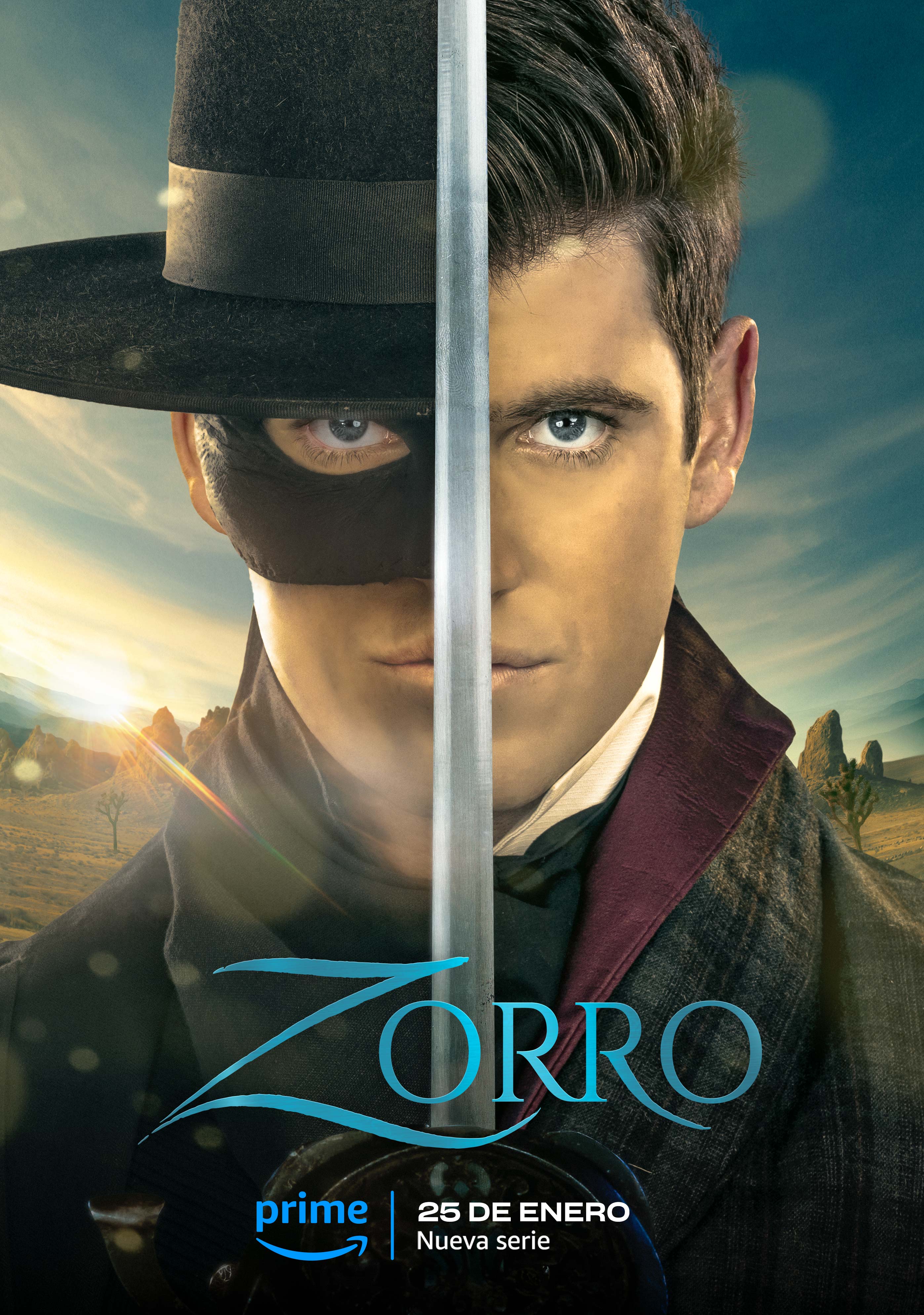 Póster e imágenes de Zorro, la nueva serie de Prime Video
