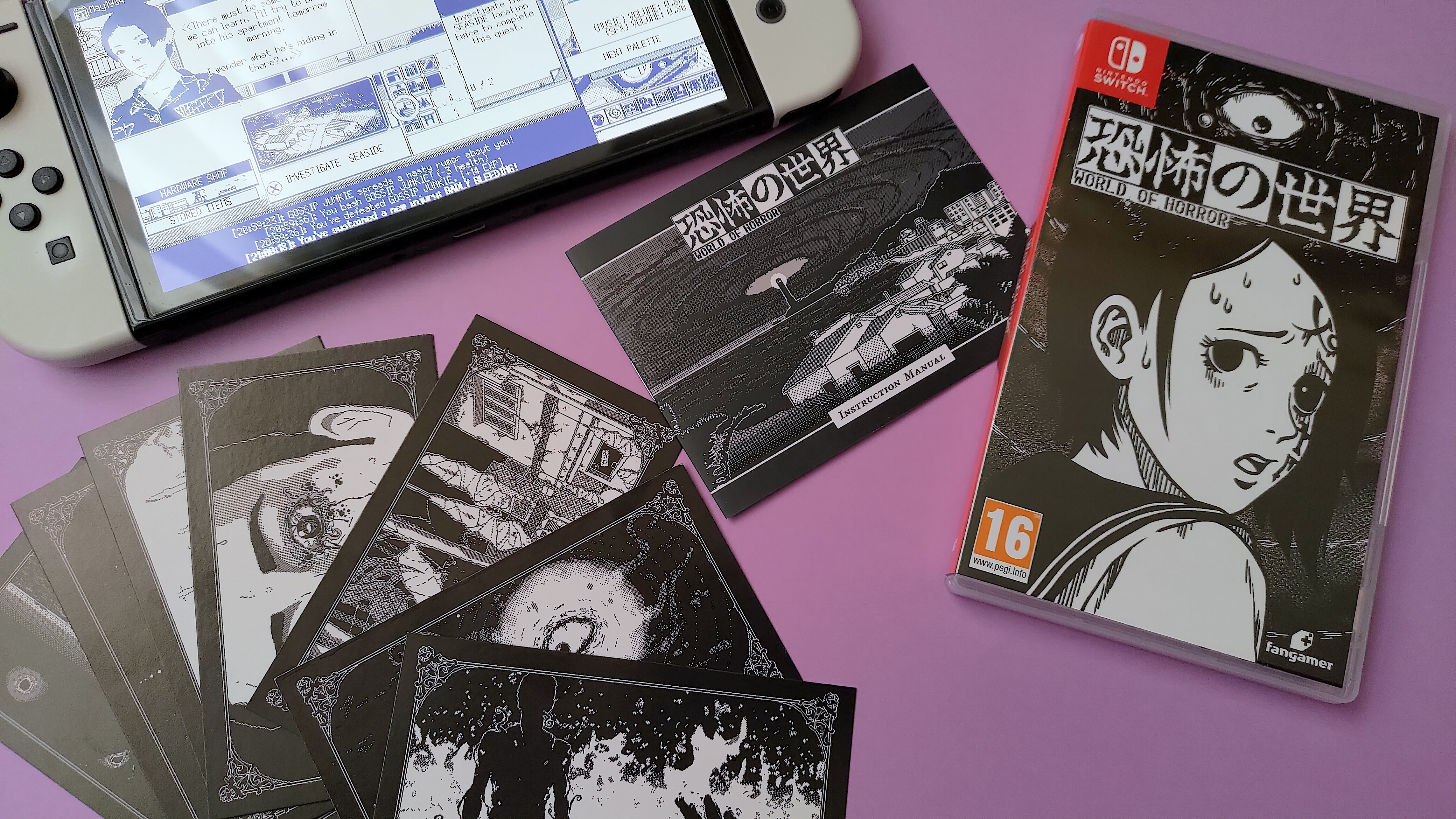 World of Horror edición física Nintendo Switch